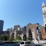 Boston Skyline from Aquarium