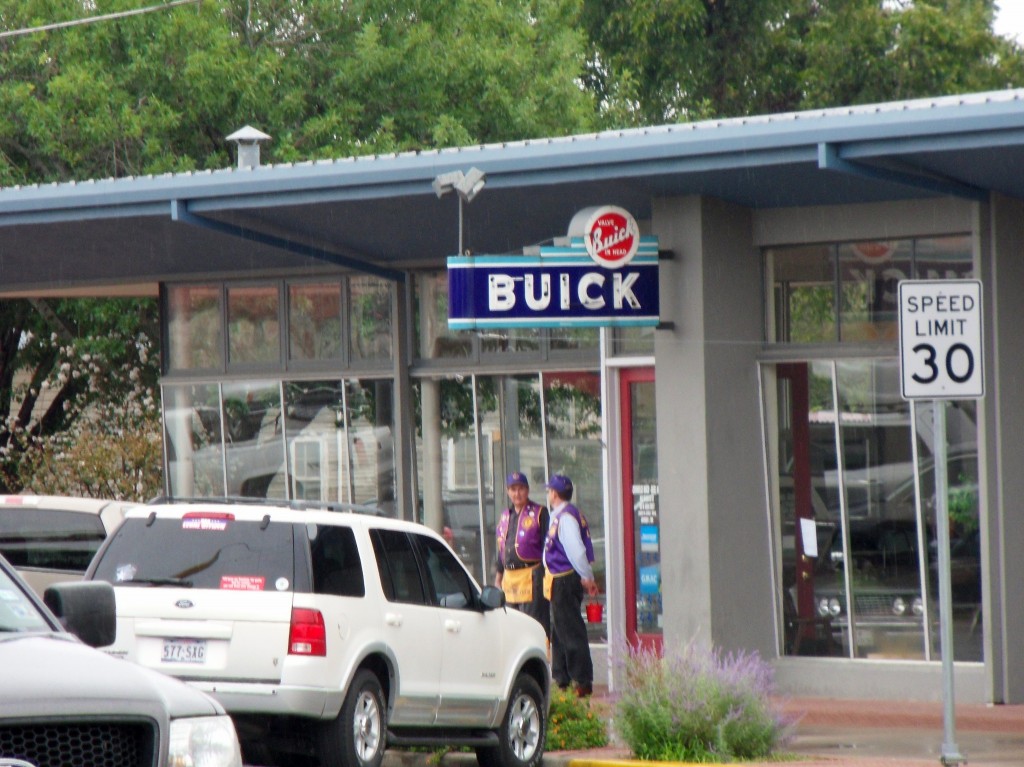 Retro Buick sign