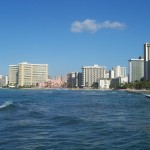 Hotels in the distance