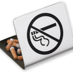 No Smoking Sign Ashtray