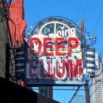 Aged Deep Ellum Sign