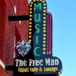 The Free Man Music sign