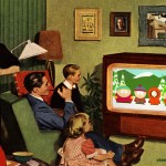 1950s Family Watching "South Park"