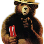 Smokey the Bear in "Office Space"