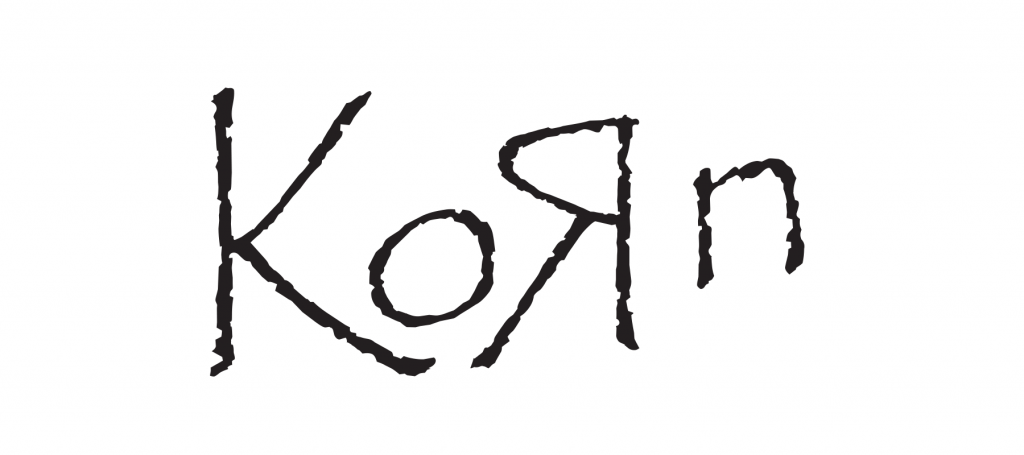 Korn logo in Papyrus