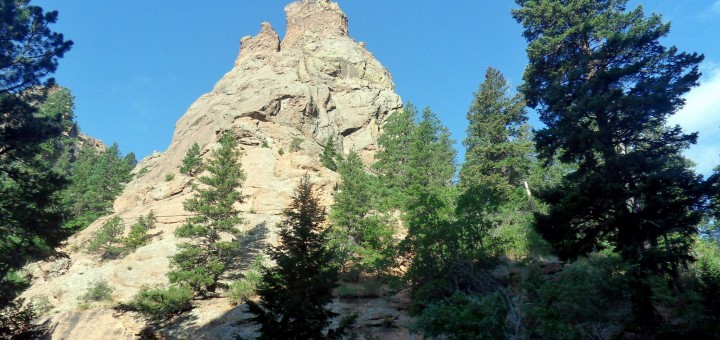 Rocky Crag near Mount Cutler