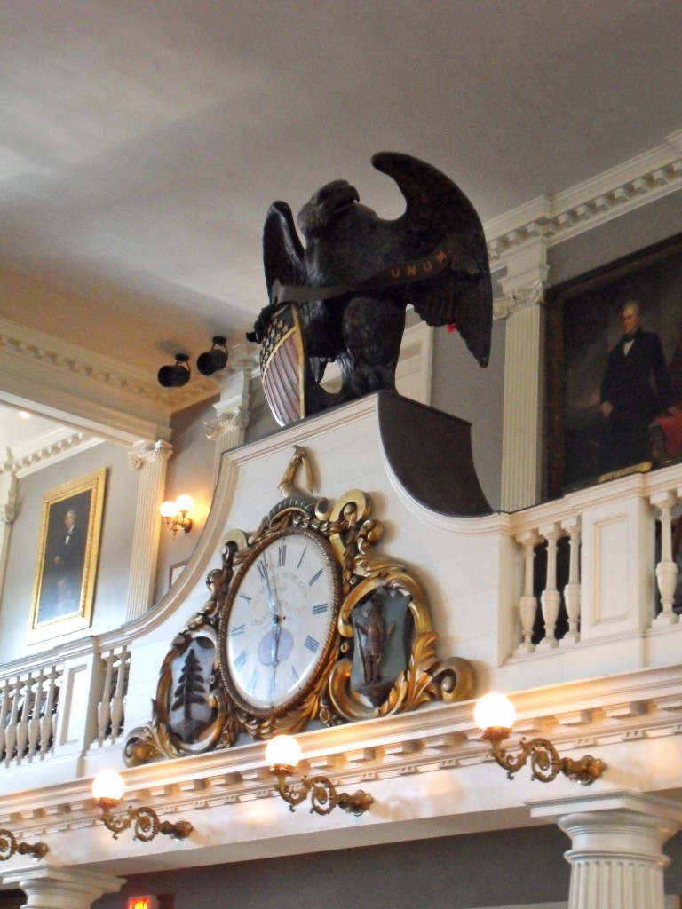 Faneuil Hall Eagle Clock