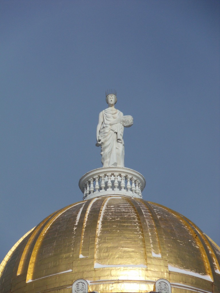 Vermont State House Ceres Statue