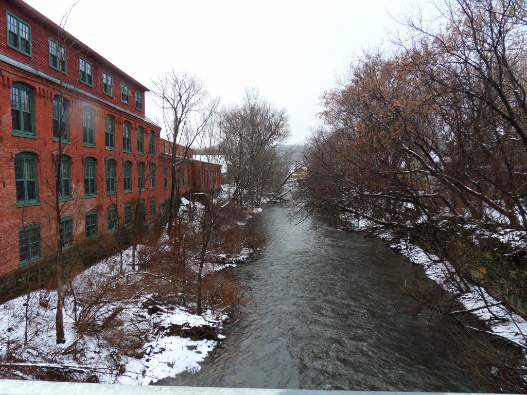 Winooski River on a Cloudy Day