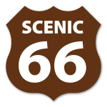 US Highway 66 Scenic sign
