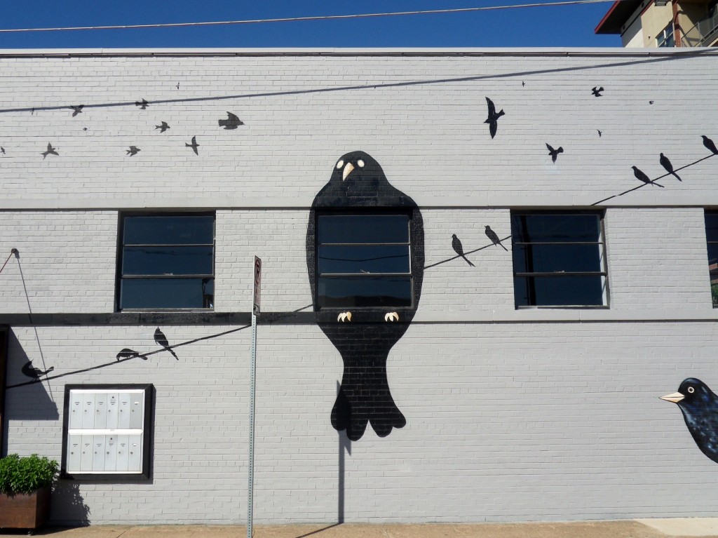 Bird on a Wire mural