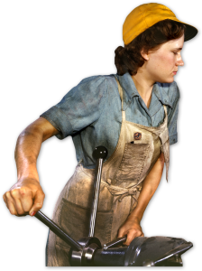 Real Life Rosie the Riveter
