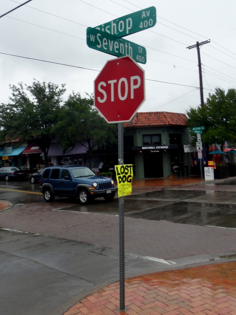 Bishop and Seventh Street Sign
