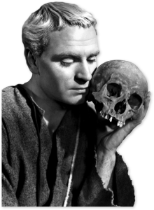 Lawrence Olivier Hamlet Skull