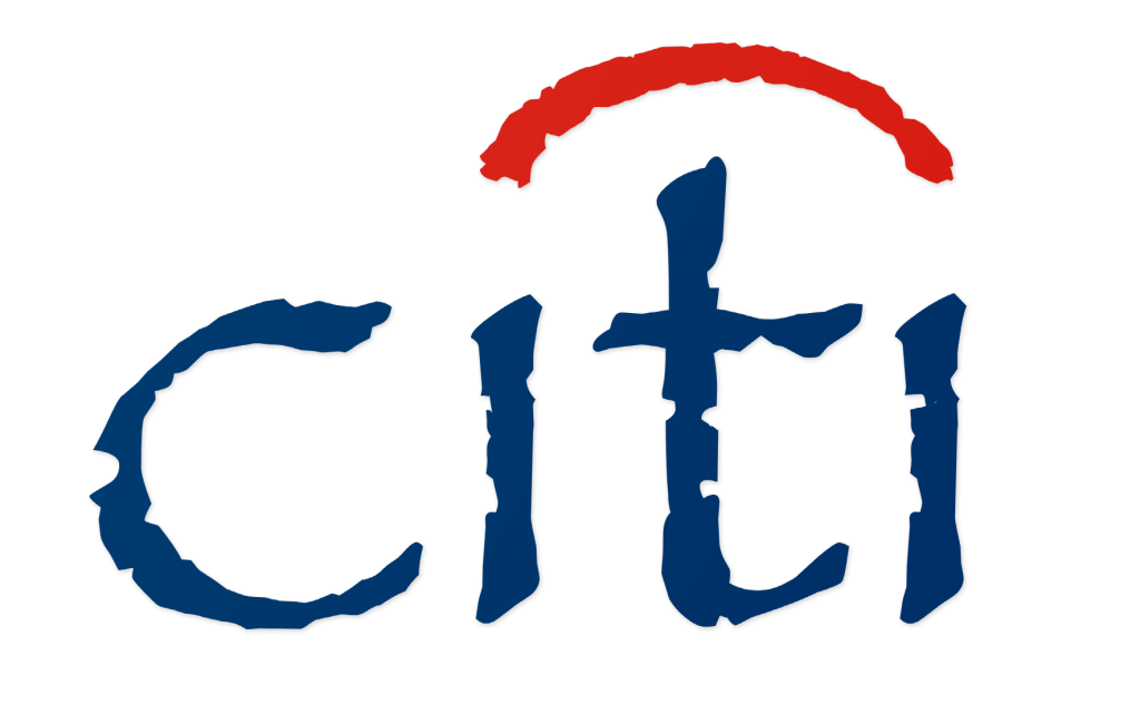 Citi Logo in Papyrus Font