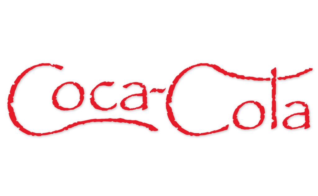 Coca-Cola Logo in Papyrus Font