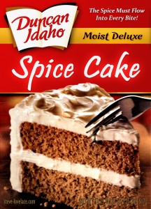 Duncan Idaho Spice Cake