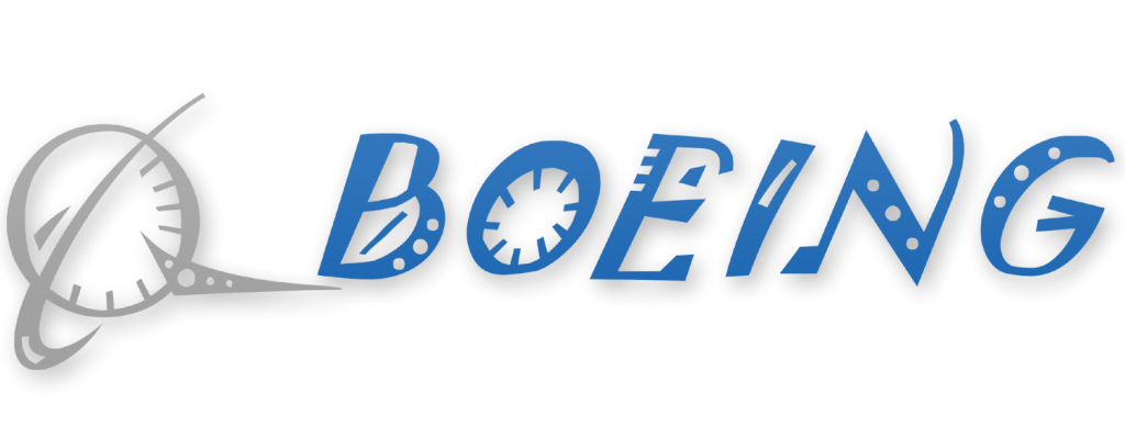 Boeing Logo in Jokerman Font