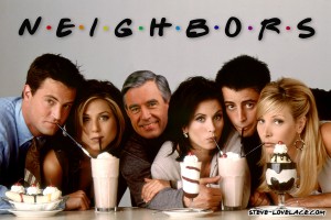 Friends Cast with Mister Rogers