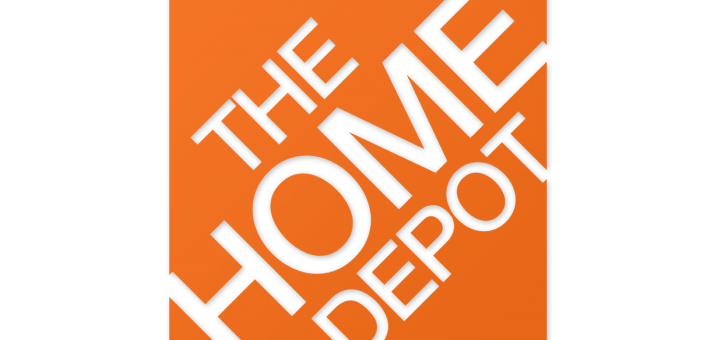 The Home Depot logo in Helvetica