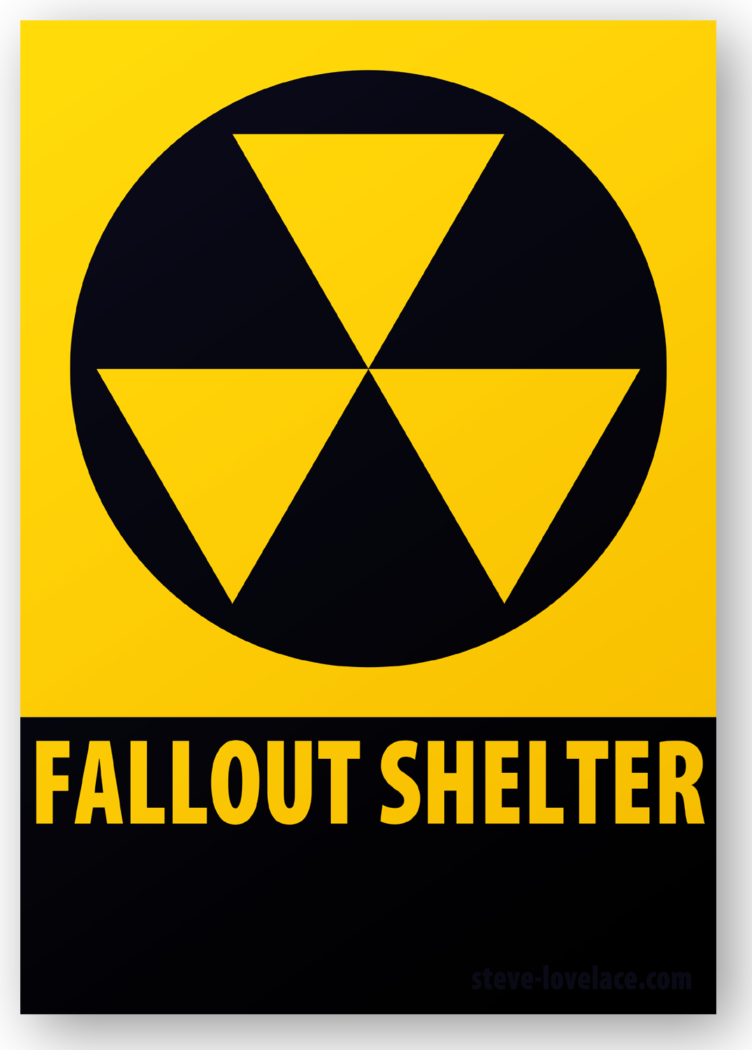 The Fallout Shelter Sign — Steve Lovelace