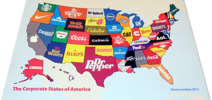 Corporate States of America Poster