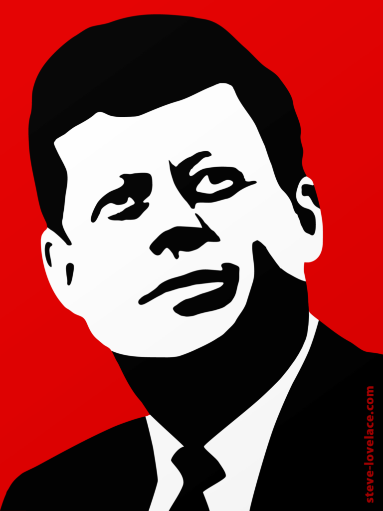 JFK Poster by Steve Lovelace