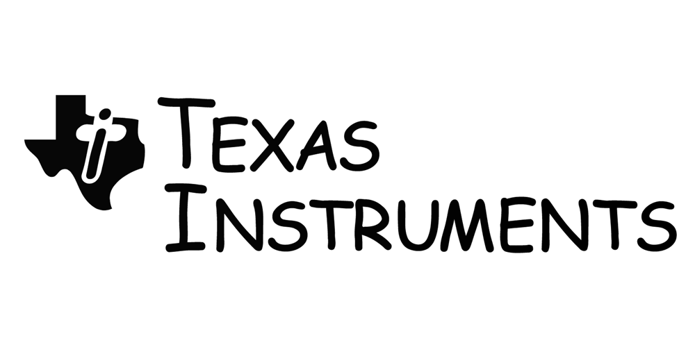 Texas Instruments Logo in Comic Sans