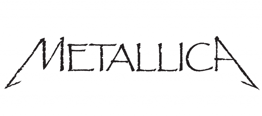Metallica logo in Papyrus