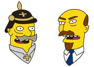 Simpsons Kaiser vs Lenin