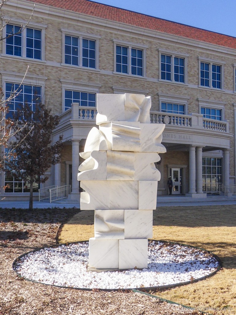 TCU Marble Sculpture