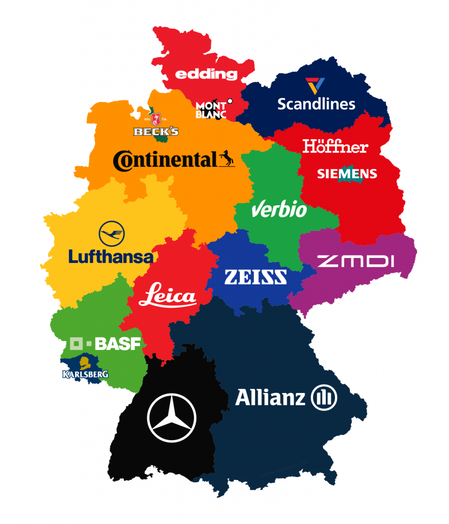 German Brand Map