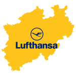 Lufthansa in North Rhine-Westphalia
