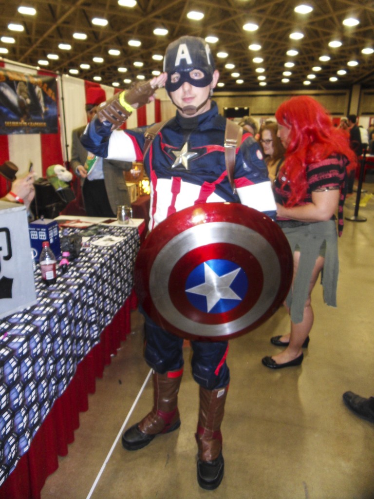 Captain America at Fan Expo Dallas