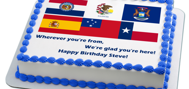 Steve Lovelace Birthday Cake