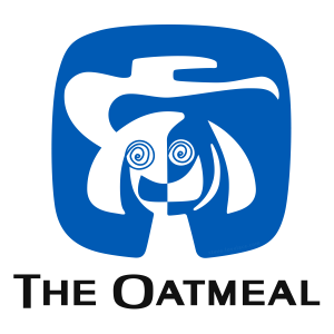 Quaker Oats / The Oatmeal logo mashup