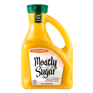 Mostly Sugar Orange Juice