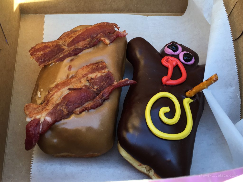 Bacon and Voodoo Doughnut