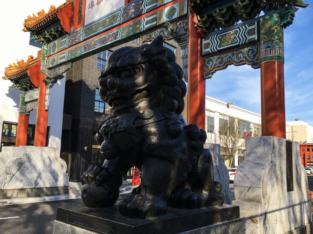 Chinatown Gate Dog