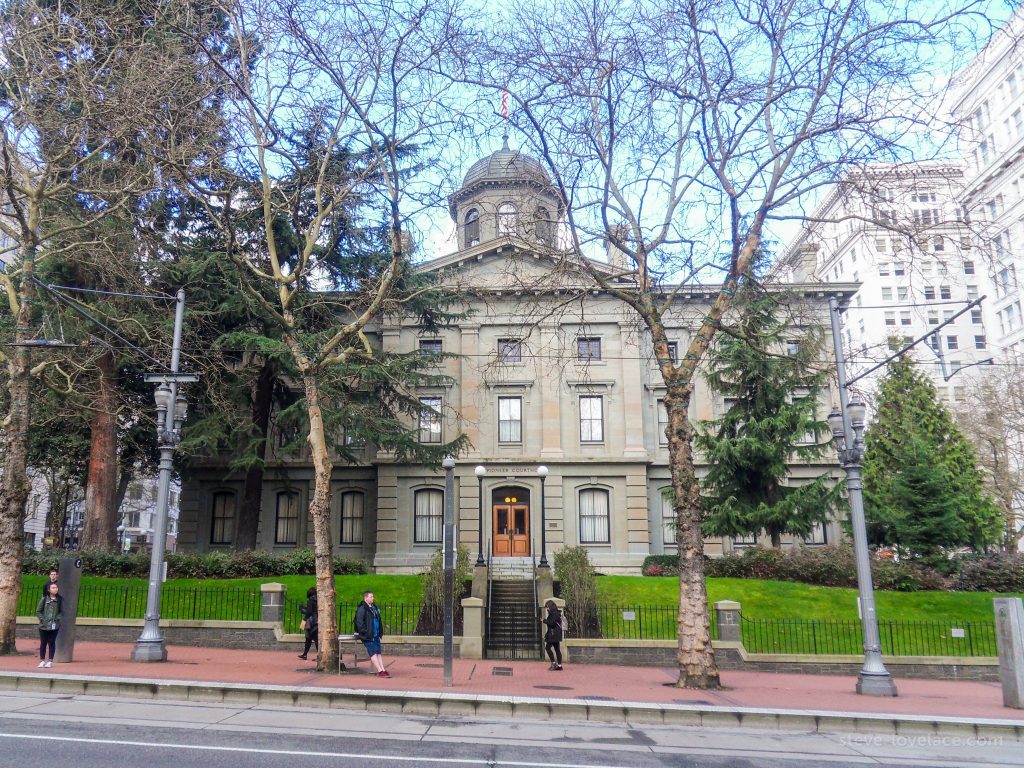 Pioneer Courthouse East Facade